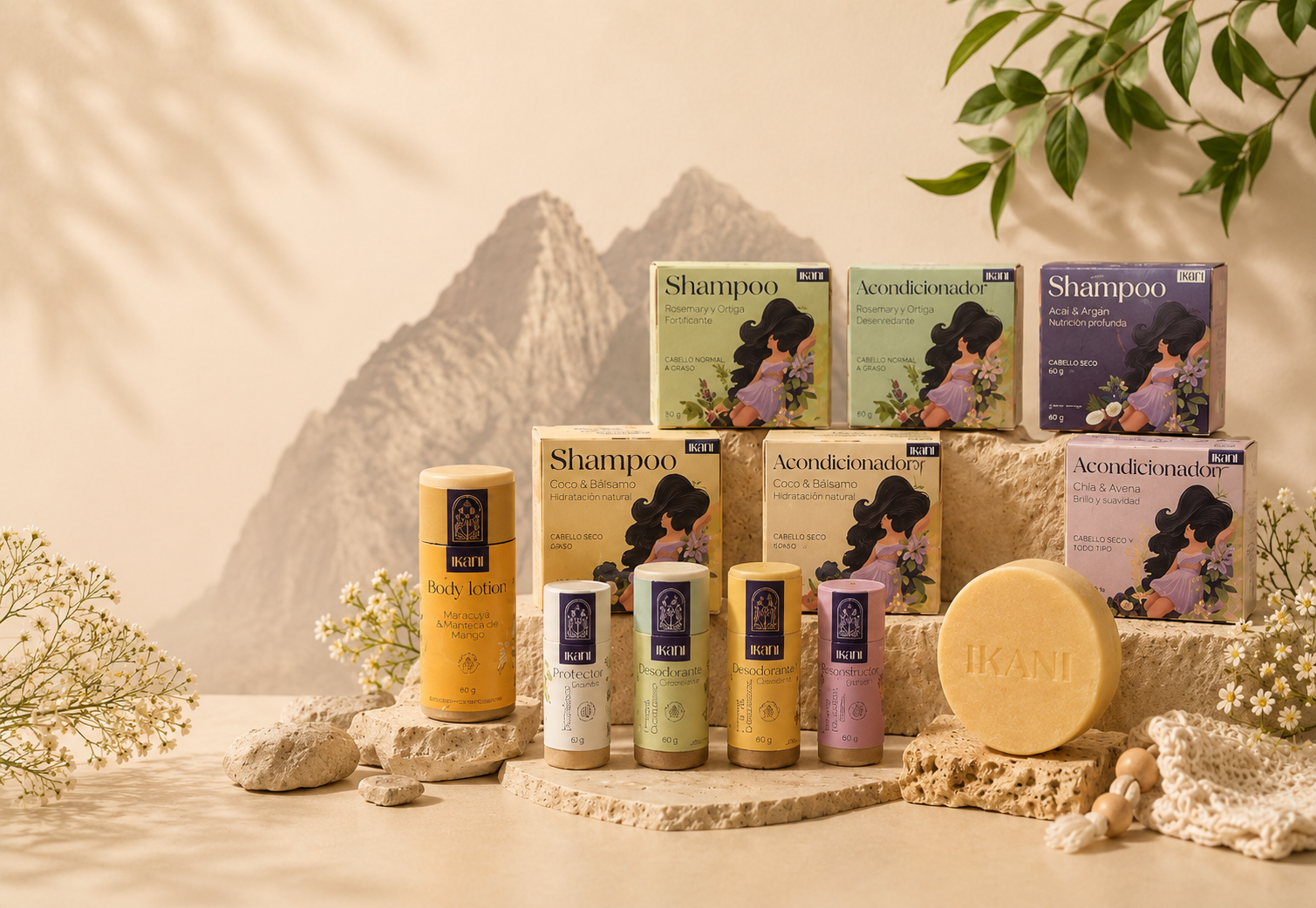 Cosmetica sólida desde
el corazón del Cuzco