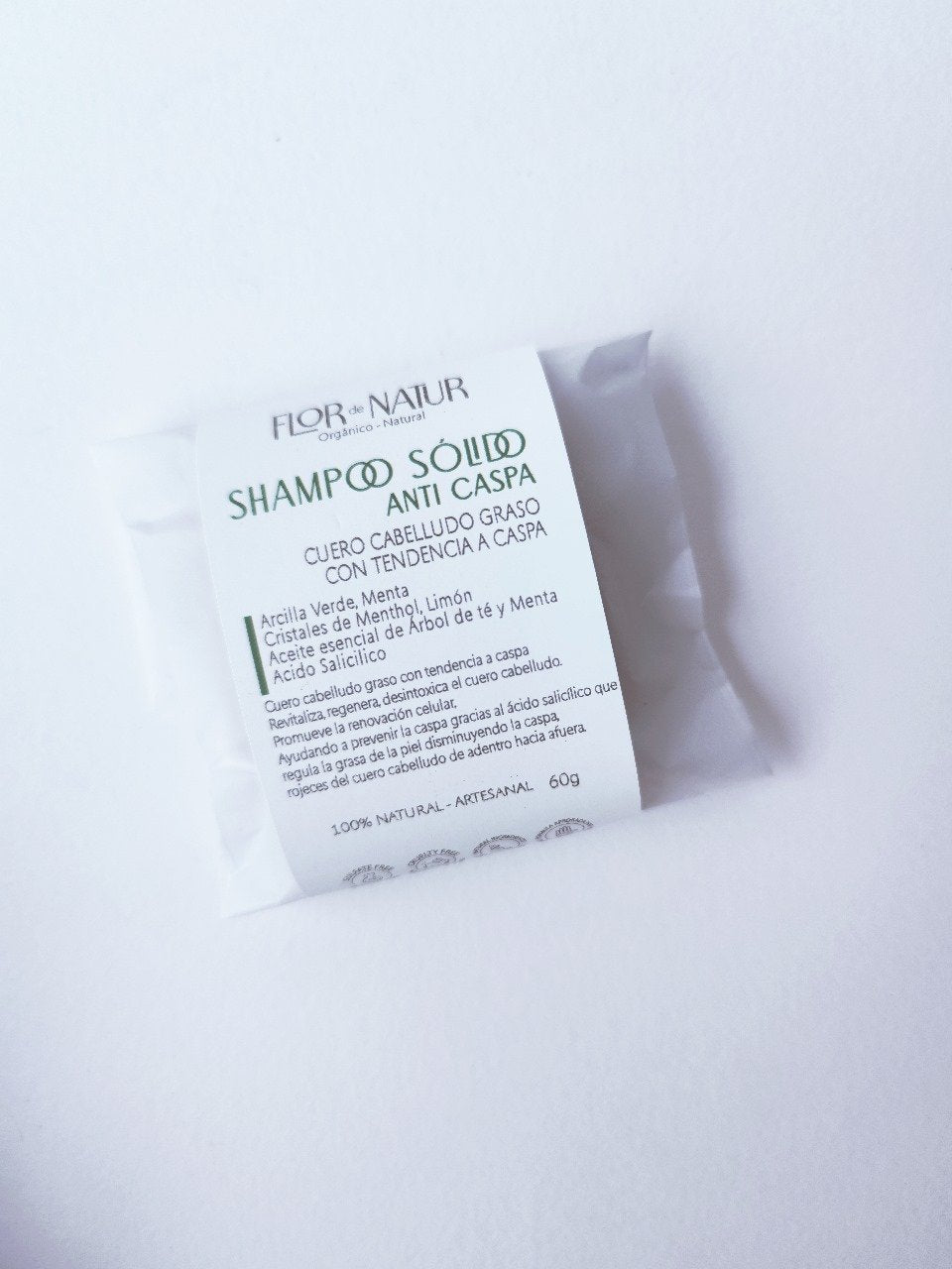 Shampoo Sólido Fortalecedor 60 grs