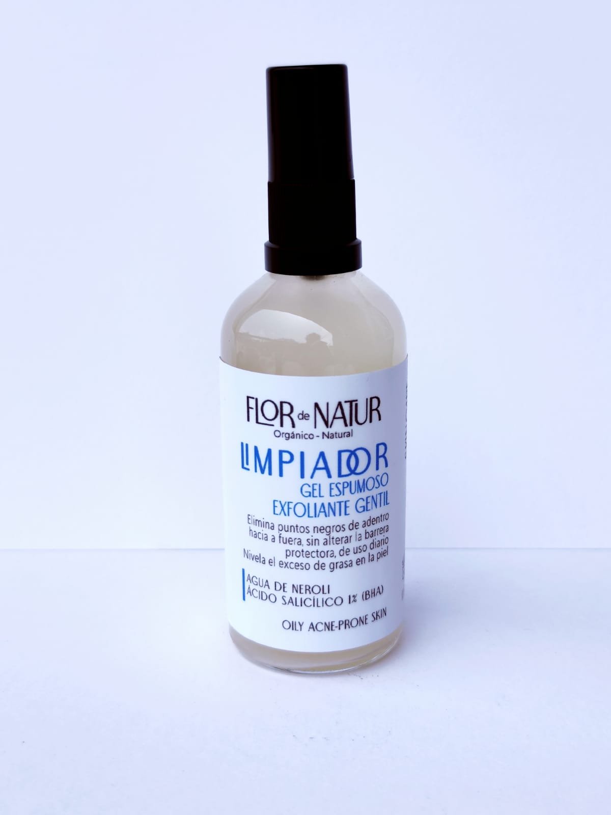 Gel limpaidor espumoso exfoliante 120 ml