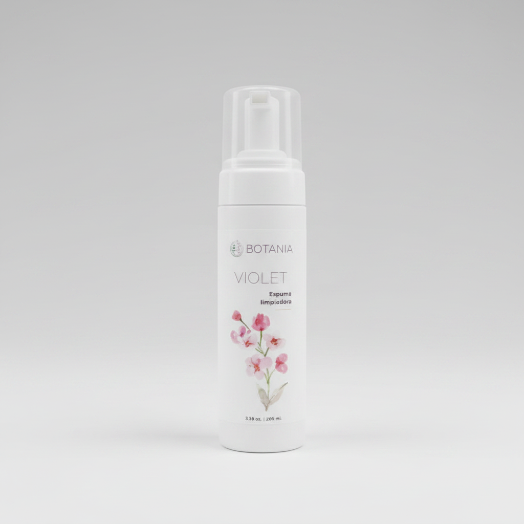 Limpiador en espuma Violet 200 ml