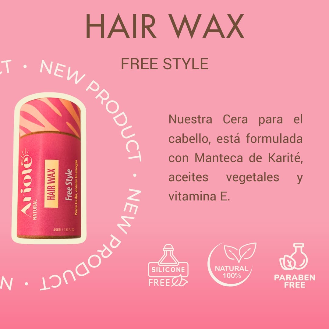 Hair Wax – Cera capilar natural 45 grs