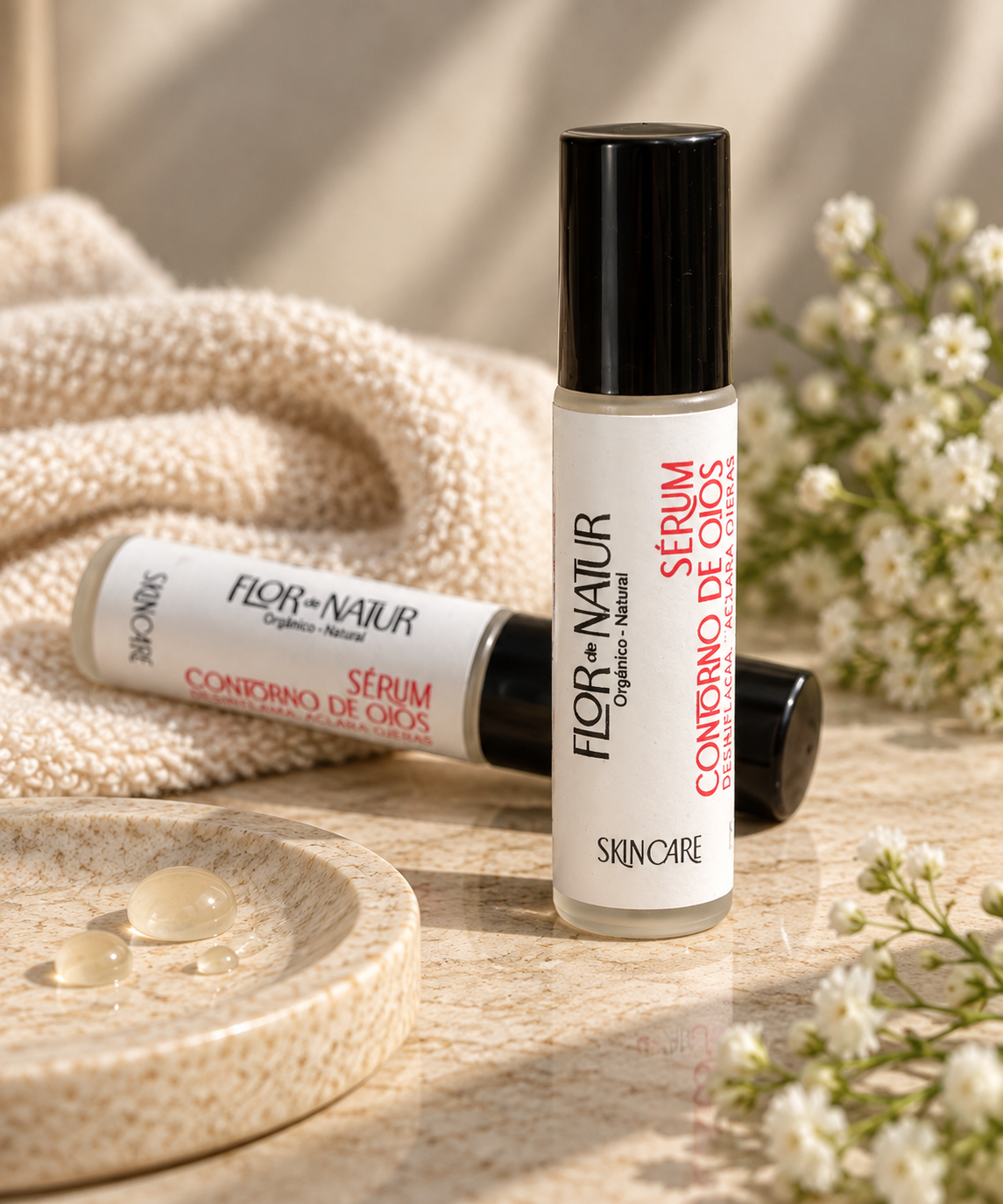 Sérum Contorno de Ojos Roll-On Sin Lágrimas - 10 ml