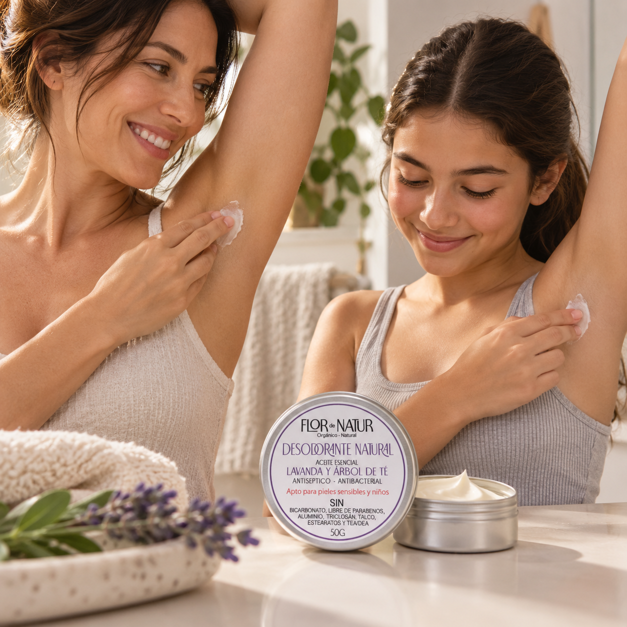 Desodorante Natural en Crema - 50 grs