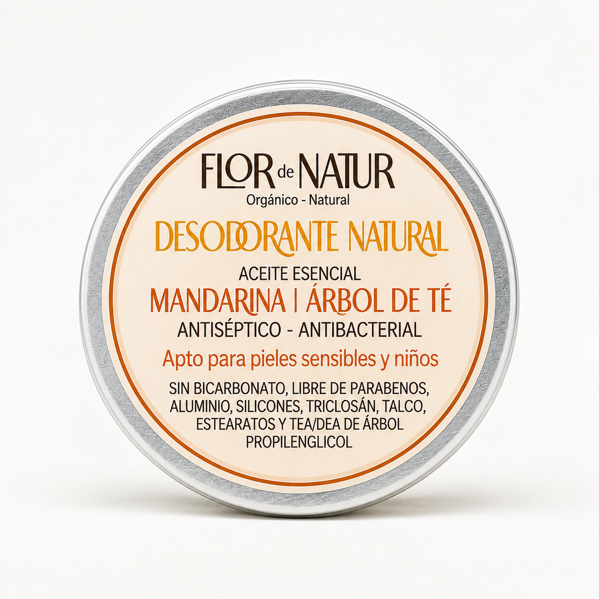 Desodorante en crema árbol de te - 50 grs