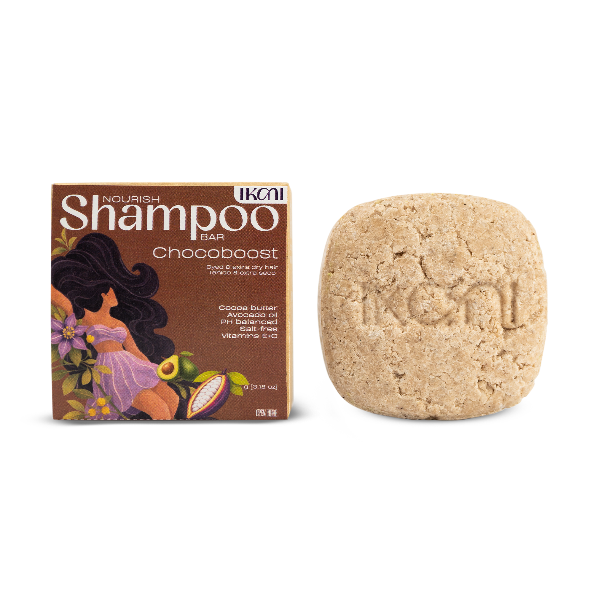 Shampoo Sólido Chocoboost - 90 grs