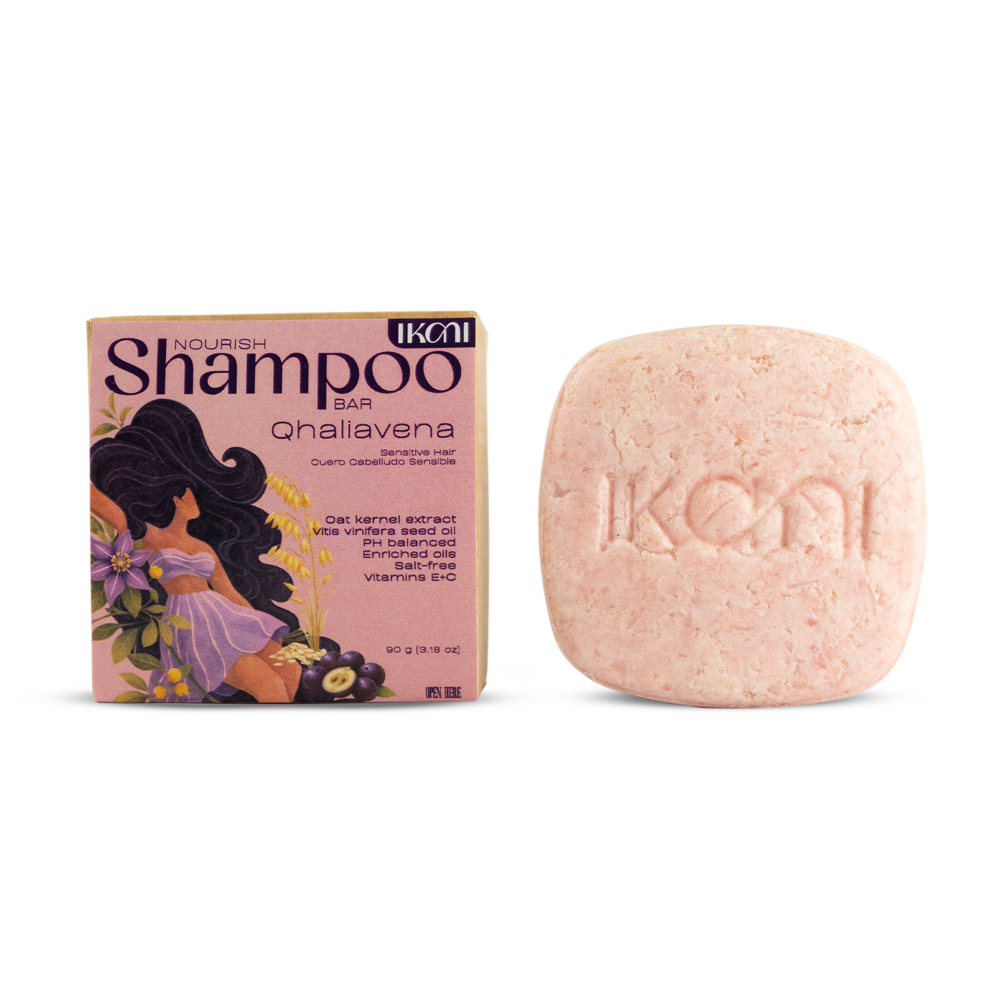 Shampoo Sólido Qhaliavena - 90 grs