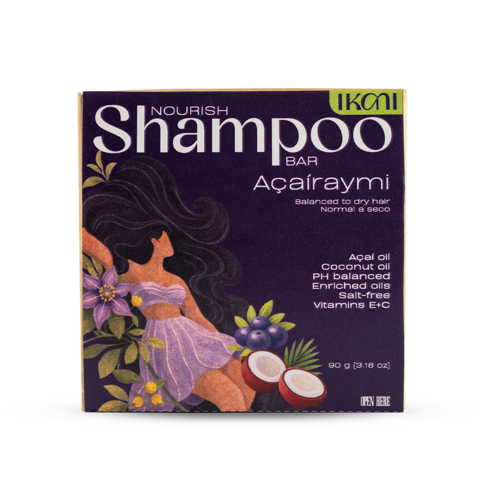 Shampoo Sólido Açairaymi - 90 grs