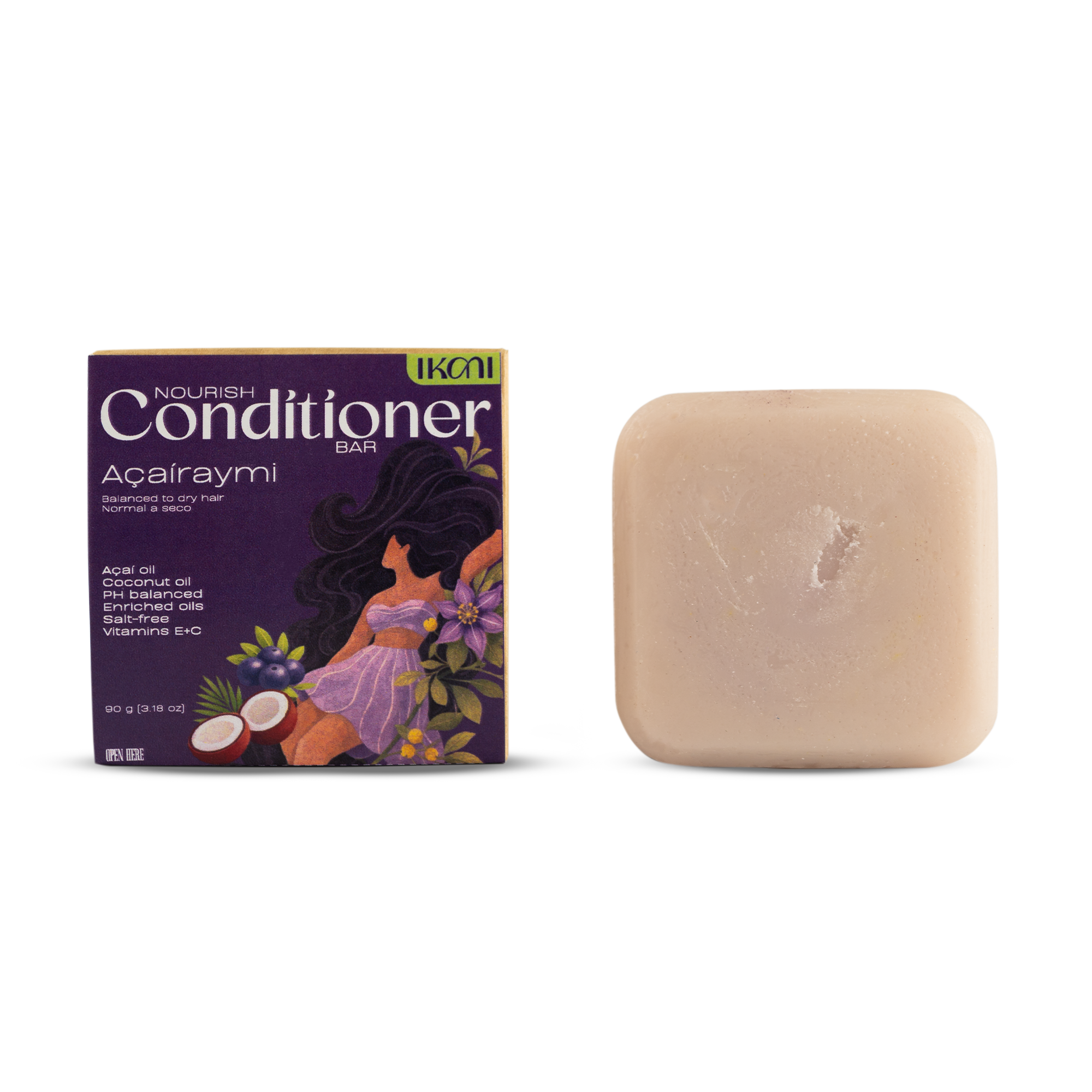 Acondicionador Sólido Açairaymi - 90 grs