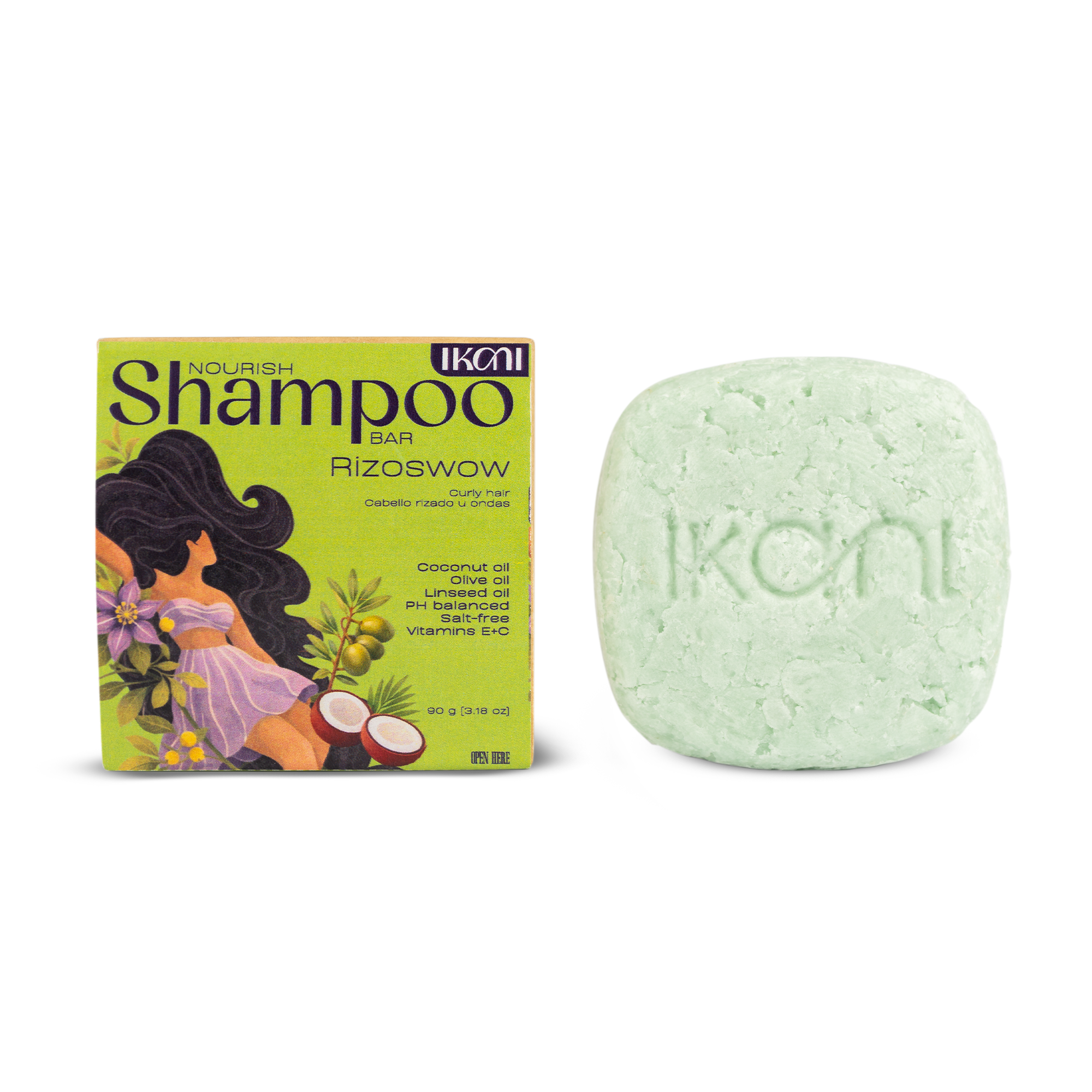 Shampoo Sólido Rizoswow - 90 grs