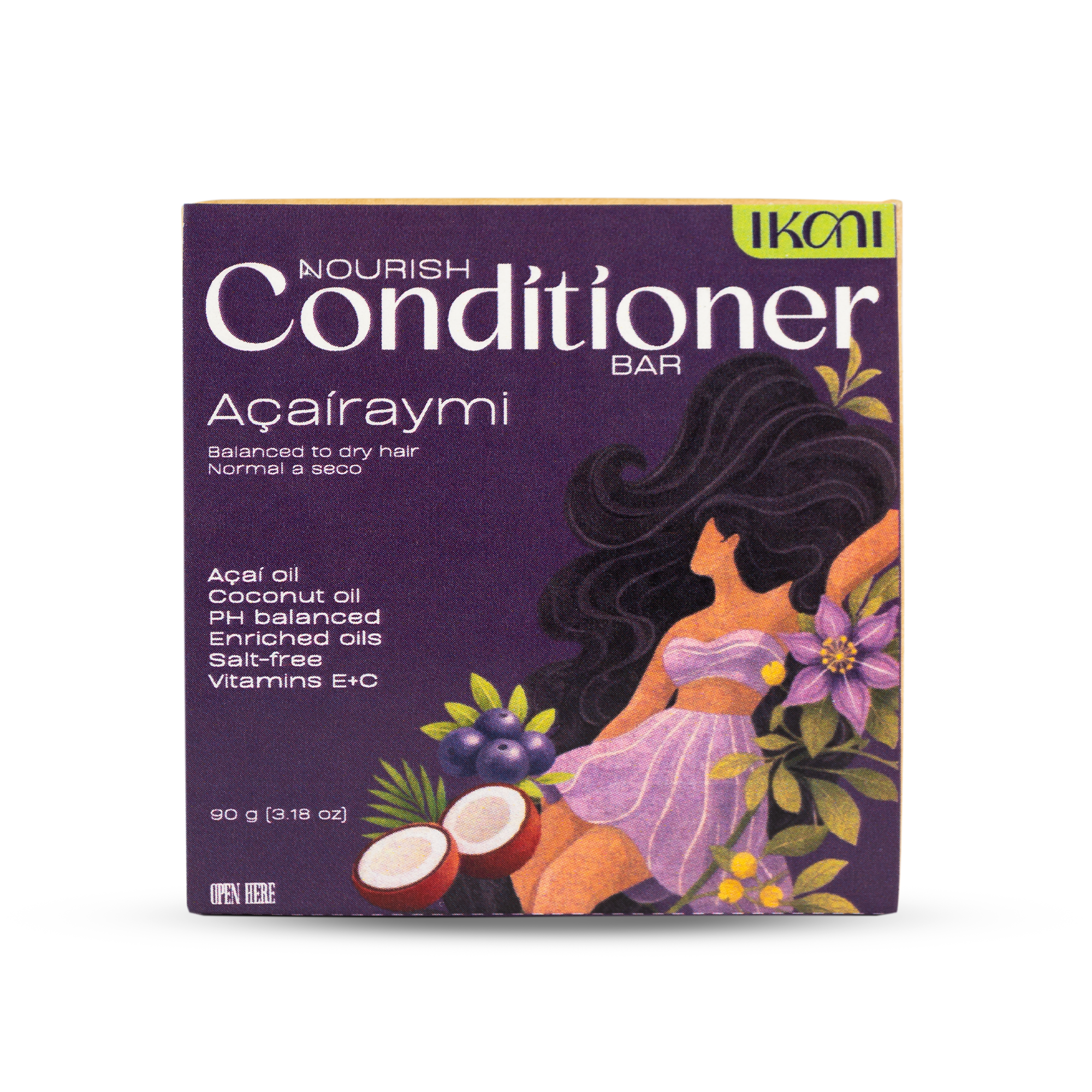 Acondicionador Sólido Açairaymi - 90 grs