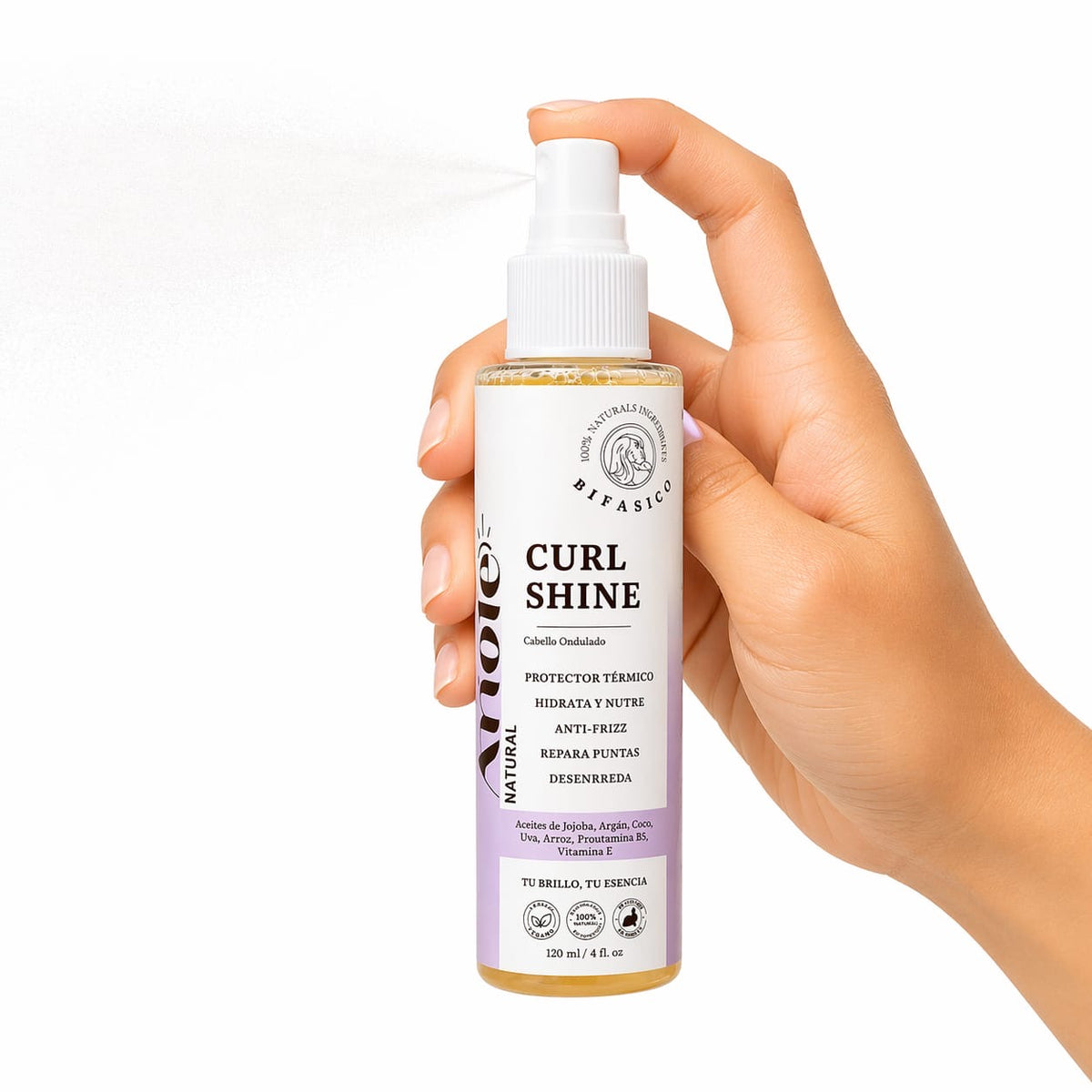 Bifásico Capilar Vital Curls | Definición, Nutrición y Control del Frizz - 120 ml