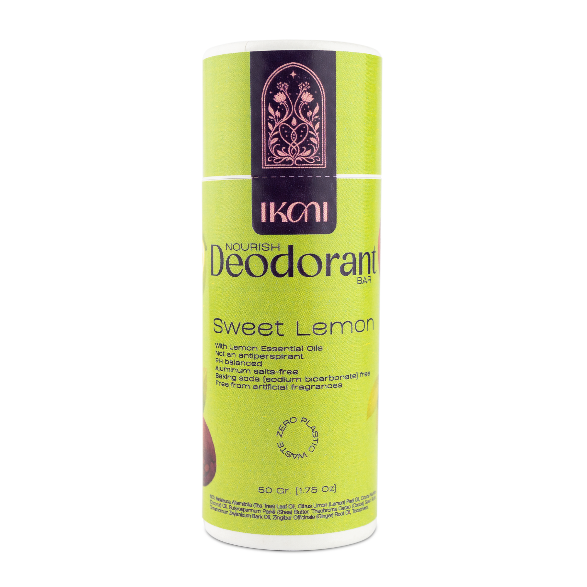 Desodorante Natural Lima Limón - 50 gr