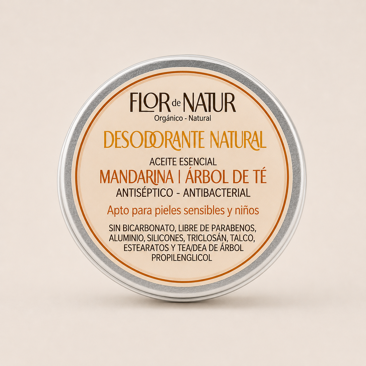 Desodorante en crema árbol de te 50 grs