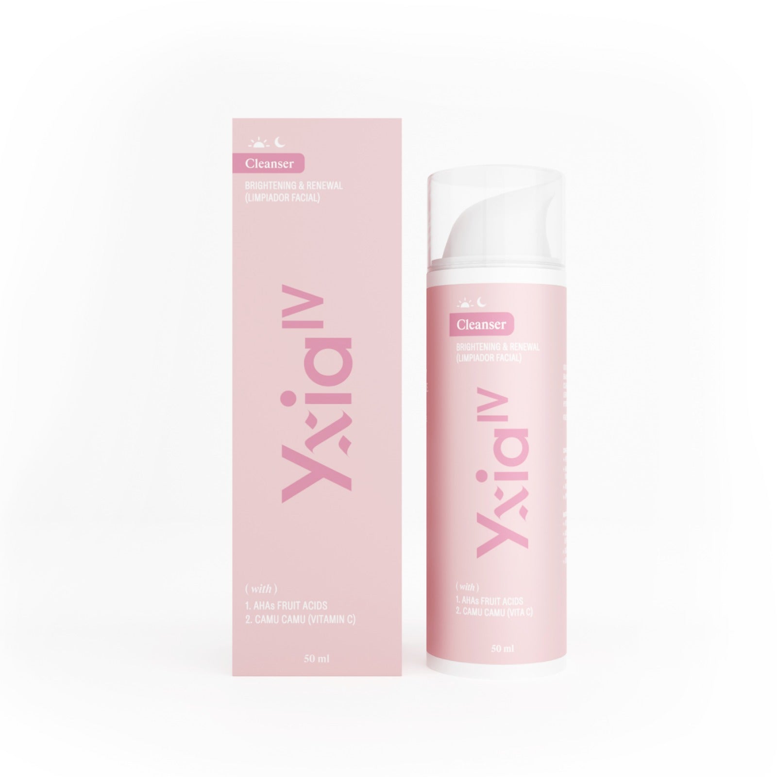 Gel Limpiador Exfoliante de uso diario con AHAs - Todo tipo de piel 50 ml