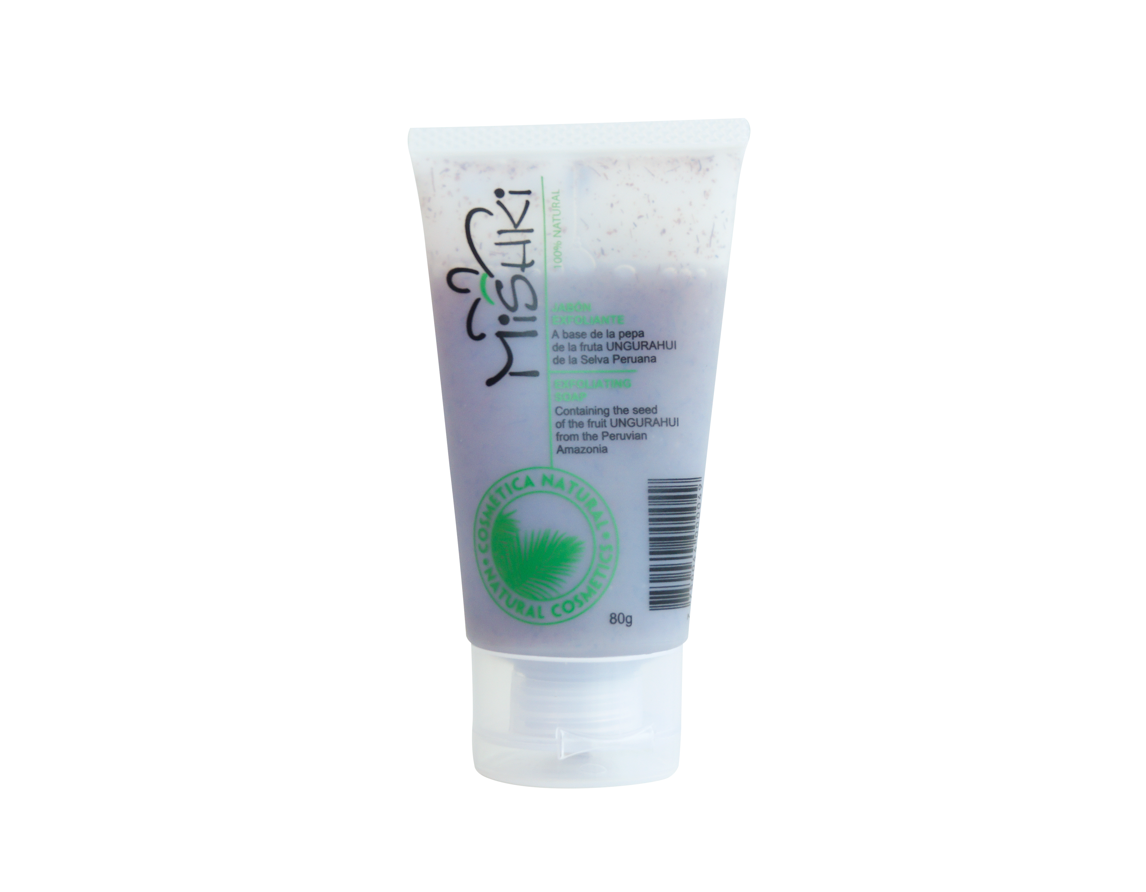 Jabón exfoliante de ungurahui 80 grs