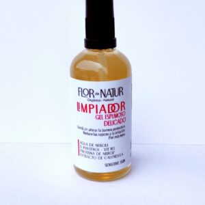 Gel limpiador facial sensible espumoso  120 ml