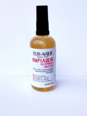 Gel limpiador facial sensible espumoso  120 ml