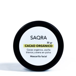 Mascarilla facial cacao orgánico